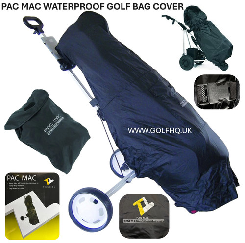 Golf bag trolley rain cover - bag,