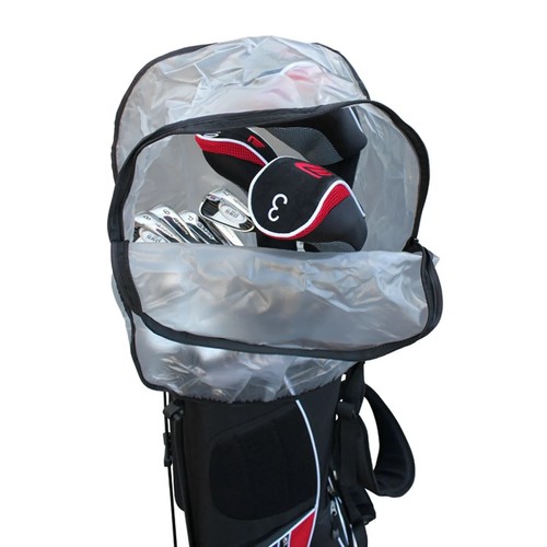 Waterproof clear zipped golf - zipped,